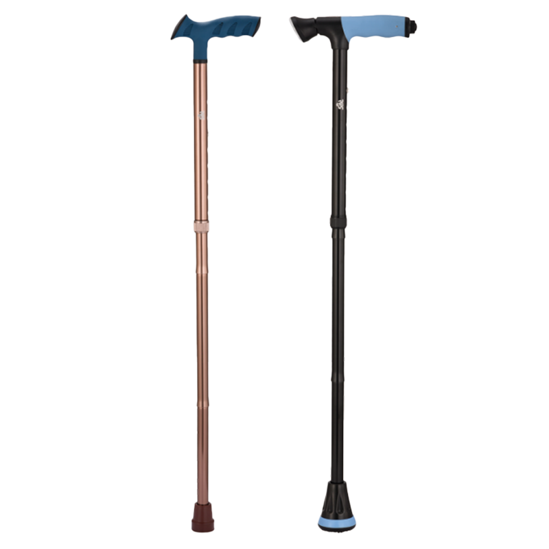 Custom Aluminum Alloy Single-Hand Cane, Height Adjustable and Non-Slip - Image 3