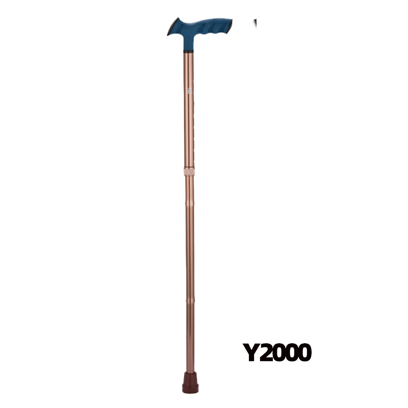 Custom Aluminum Alloy Single-Hand Cane, Height Adjustable and Non-Slip - Image 4