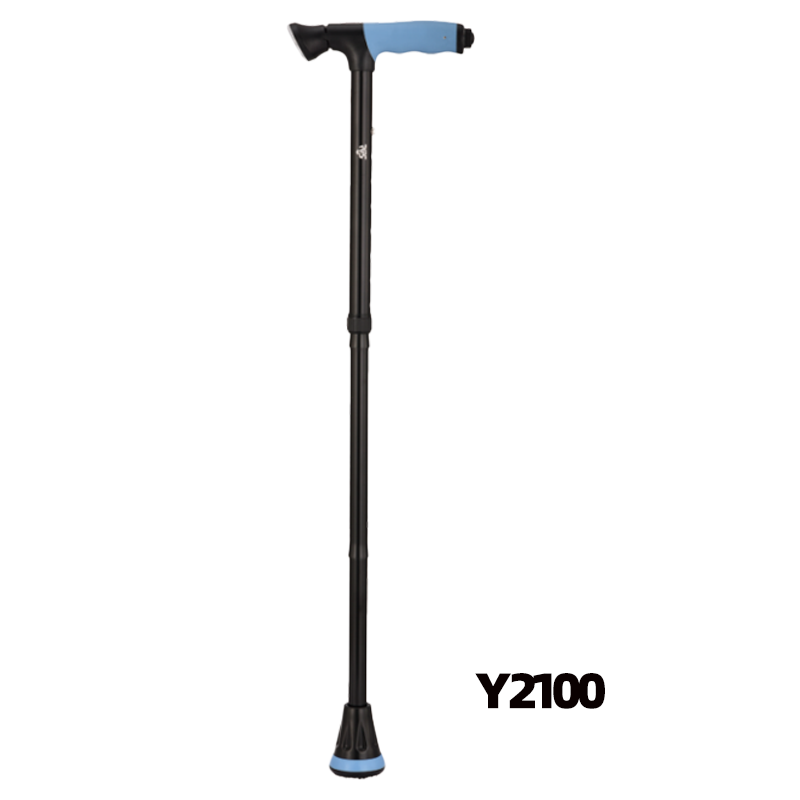 Custom Aluminum Alloy Single-Hand Cane, Height Adjustable and Non-Slip - Image 5